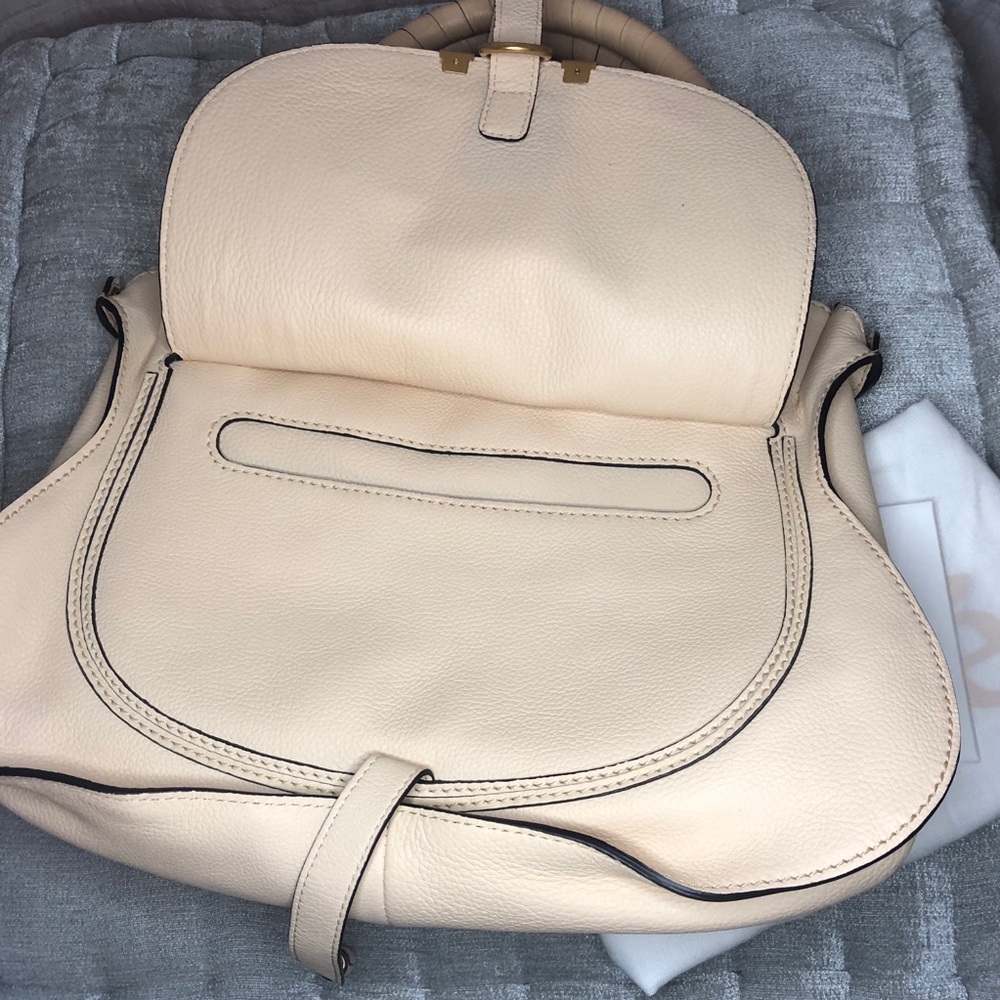 Chloe Medium Marcie Bag- Blondie Beige - Picture 4 of 8